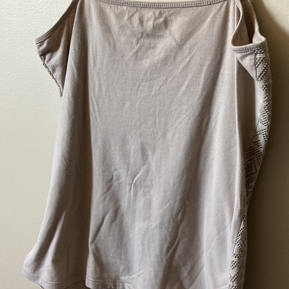 Warehouse One Beige Tank top - Picture 4 of 5